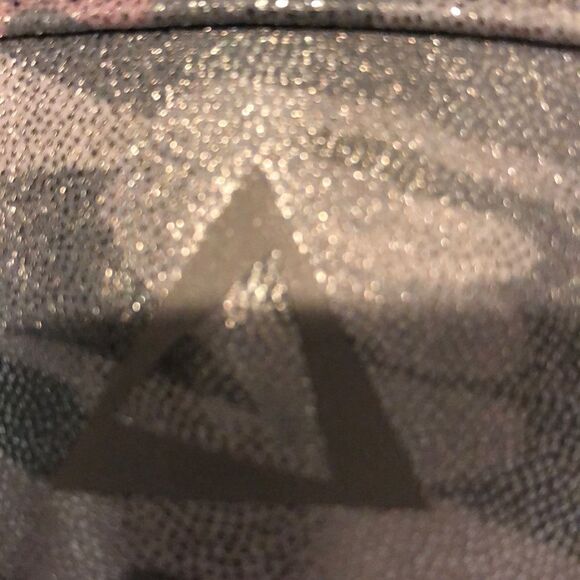 PrismSport Pink/Gray Shiny Camouflage Padded Sports Bra - Picture 5 of 7